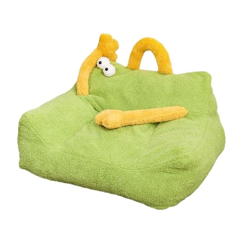 Gralara Hundebett, Haustierbett, Zwinger, niedliches, weiches, abnehmbares Haustier-Schlafbett, Hundeschlafsofa, Couch für kleine Hunde, Kätzchen, kleine, GrÜn, S Gralara Hundebett, Haustierbett, Zwinger, niedliches, weiches, abnehmbares Haustier-Schlafbett, Hundeschlafsofa, Couch für kleine Hunde, Kätzchen, kleine, GrÜn, S von Gralara