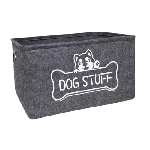 Gralara Hundespielzeug Organizer, Faltbarer Aufbewahrungsbehälter für Hundezubehör, für Hundemäntel, Decken Gralara Hundespielzeug Organizer, Faltbarer Aufbewahrungsbehälter für Hundezubehör, für Hundemäntel, Decken von Gralara
