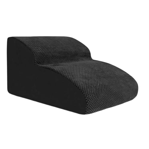 Gralara Hundetreppe, 2-stufig, Sofa-/Bett-Zugang, Haustier-Klettertreppe für Sofa, Hochbett, Innenbereich, Schwarz Gralara Hundetreppe, 2-stufig, Sofa-/Bett-Zugang, Haustier-Klettertreppe für Sofa, Hochbett, Innenbereich, Schwarz von Gralara
