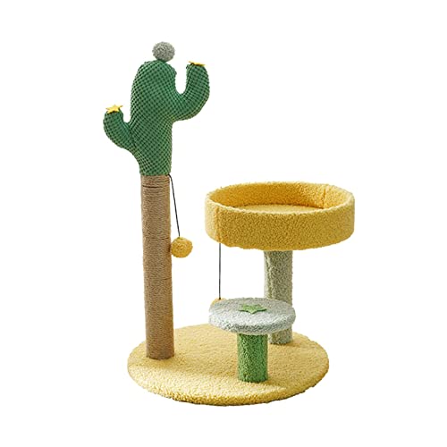 Gralara Kaktus-Katzen-Sisal-Klettergerüst für stundenlangen von Gralara
