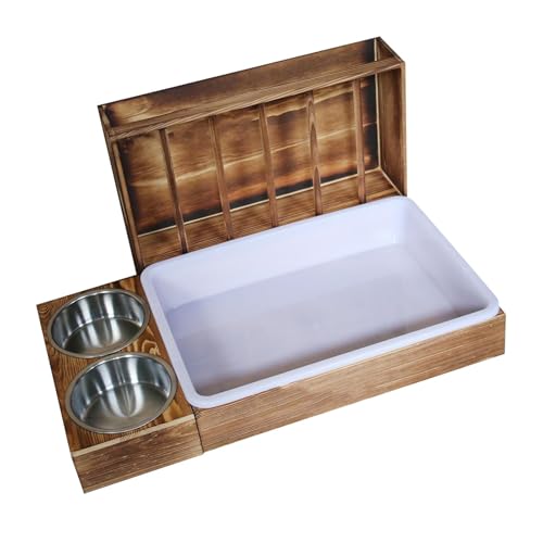 Gralara Kaninchen Heu Feeder Fütterung Krippe Hamster 3 in 1 Heu Halter Rack Große Kapazität Gralara Kaninchen Heu Feeder Fütterung Krippe Hamster 3 in 1 Heu Halter Rack Große Kapazität von Gralara