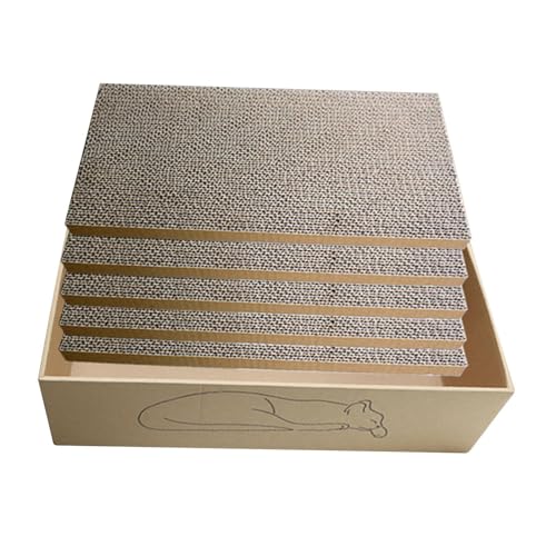 Gralara Karton Cat Scratcher Möbel Schutz Katze Kratzbrett für Kitty Gralara Karton Cat Scratcher Möbel Schutz Katze Kratzbrett für Kitty von Gralara