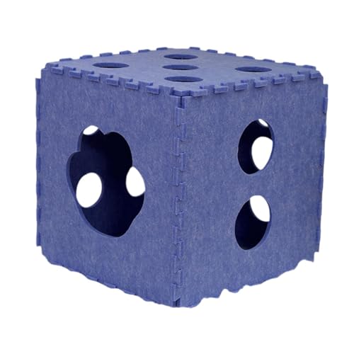 Gralara Katzenhaus, Katzenversteck, Kätzchen-, Kätzchenhöhle zum Schlafen, Zuhause und Reisen, Blau 30x30cm Gralara Katzenhaus, Katzenversteck, Kätzchen-, Kätzchenhöhle zum Schlafen, Zuhause und Reisen, Blau 30x30cm von Gralara