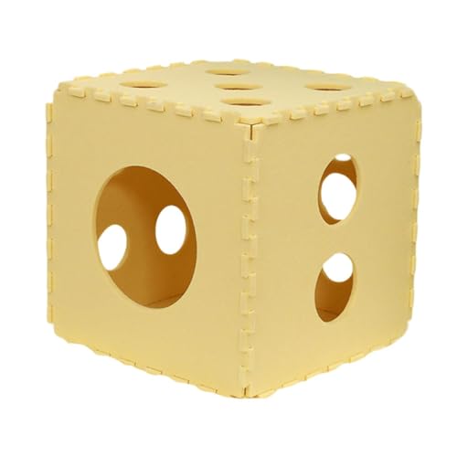 Gralara Katzenhaus, Katzenversteck, Kätzchen-, Kätzchenhöhle zum Schlafen, Zuhause und Reisen, Gelb 30x30cm Gralara Katzenhaus, Katzenversteck, Kätzchen-, Kätzchenhöhle zum Schlafen, Zuhause und Reisen, Gelb 30x30cm von Gralara