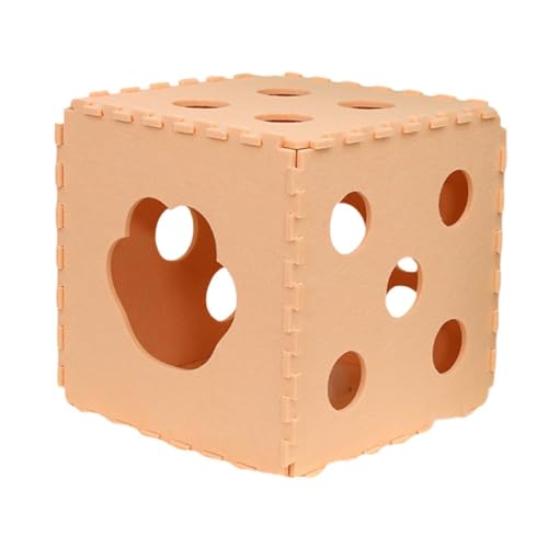 Gralara Katzenhaus, Katzenversteck, Kätzchen-, Kätzchenhöhle zum Schlafen, Zuhause und Reisen, Rosa 30x30cm Gralara Katzenhaus, Katzenversteck, Kätzchen-, Kätzchenhöhle zum Schlafen, Zuhause und Reisen, Rosa 30x30cm von Gralara