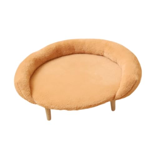 Gralara Katzensofa Katzencouch Modisch für Mittelgroße Kleine Hunde Katzen,Leicht zu Reinigen,Holz Haustier Couch Stuhl Welpen Schlafbett Haustierbett, Orange Gralara Katzensofa Katzencouch Modisch für Mittelgroße Kleine Hunde Katzen,Leicht zu Reinigen,Holz Haustier Couch Stuhl Welpen Schlafbett Haustierbett, Orange von Gralara
