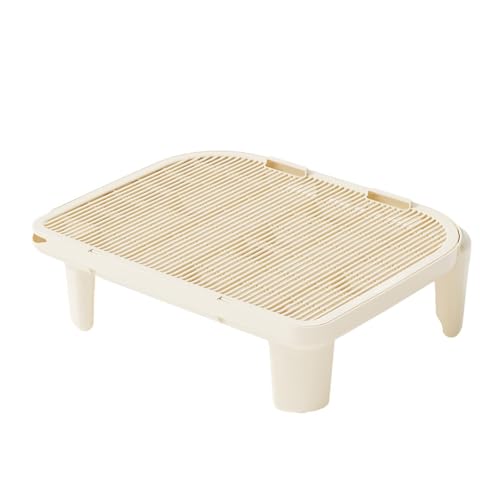 Gralara Katzenstreu-Rampe, Katzenstreu-Fänger, Katzenstreu-Stufe, Kätzchen-Katzentoilette, für Schlafzimmer, Beige Gralara Katzenstreu-Rampe, Katzenstreu-Fänger, Katzenstreu-Stufe, Kätzchen-Katzentoilette, für Schlafzimmer, Beige von Gralara