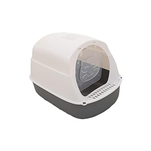 Gralara Katzentoilette, vollständig geschlossene, auslaufsichere Urintoilette für kleine Katzen, hochkantige und geruchlose Katzentoilette, leicht zu tragen Gralara Katzentoilette, vollständig geschlossene, auslaufsichere Urintoilette für kleine Katzen, hochkantige und geruchlose Katzentoilette, leicht zu tragen von Gralara