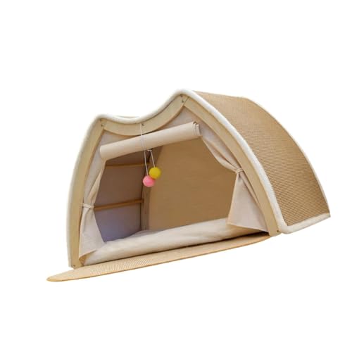 Gralara Katzenzelt Katzenbetten für Innenkatzen Cave Sisal Kratzer Katze Kratzer, Doppelohr XL Gralara Katzenzelt Katzenbetten für Innenkatzen Cave Sisal Kratzer Katze Kratzer, Doppelohr XL von Gralara