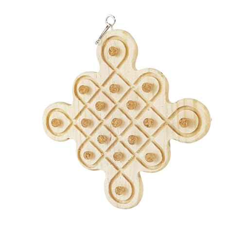 Gralara Kauspielzeug für Papageien, Papageien-Puzzle-Spielzeug, Vogel-Kauspielzeug, Kork-Schatzspiel für Kakadus, chinesischer Knoten Gralara Kauspielzeug für Papageien, Papageien-Puzzle-Spielzeug, Vogel-Kauspielzeug, Kork-Schatzspiel für Kakadus, chinesischer Knoten von Gralara