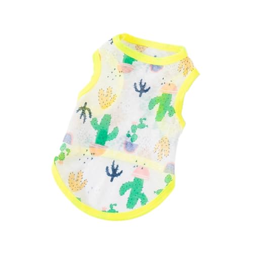 Gralara Kühlweste für Hunde, Welpen-Shirt, leichtes süßes Kostüm, Cooles, atmungsaktives, weiches ärmelloses Haustier-Sommer-T-Shirt für Hunde Gralara Kühlweste für Hunde, Welpen-Shirt, leichtes süßes Kostüm, Cooles, atmungsaktives, weiches ärmelloses Haustier-Sommer-T-Shirt für Hunde von Gralara