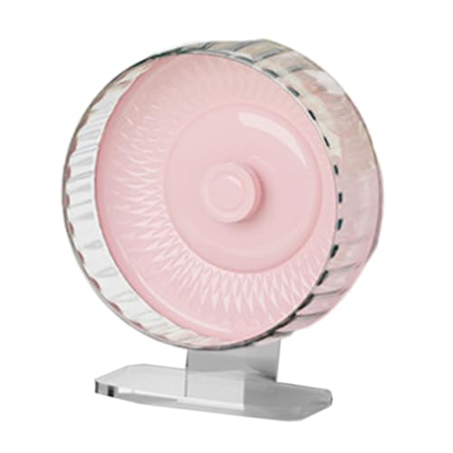 Gralara Laufspielzeug für Kleintiere, Hamster-Laufräder, verstellbares Laufspielzeug für Hamster, Haustierspielzeug für Rennmäuse, Rosa Gralara Laufspielzeug für Kleintiere, Hamster-Laufräder, verstellbares Laufspielzeug für Hamster, Haustierspielzeug für Rennmäuse, Rosa von Gralara