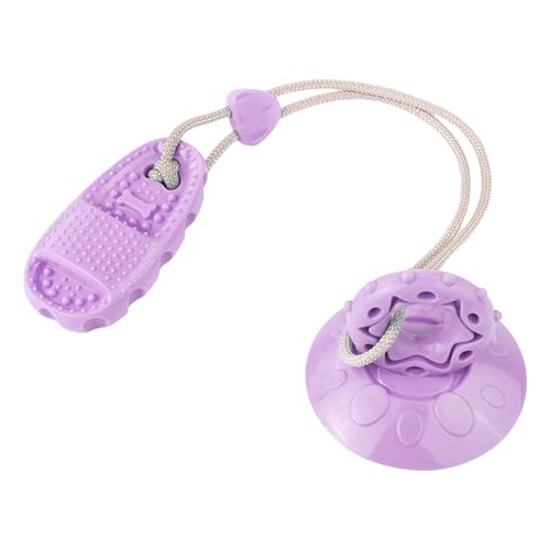 Gralara Quietschende Hundespielzeug Interactive Dog Toy-Abrieb-resistente Haustiere Spielzeug anregender Spiele für Langeweile Aggressive Kauen anregen, Lila Gralara Quietschende Hundespielzeug Interactive Dog Toy-Abrieb-resistente Haustiere Spielzeug anregender Spiele für Langeweile Aggressive Kauen anregen, Lila von Gralara