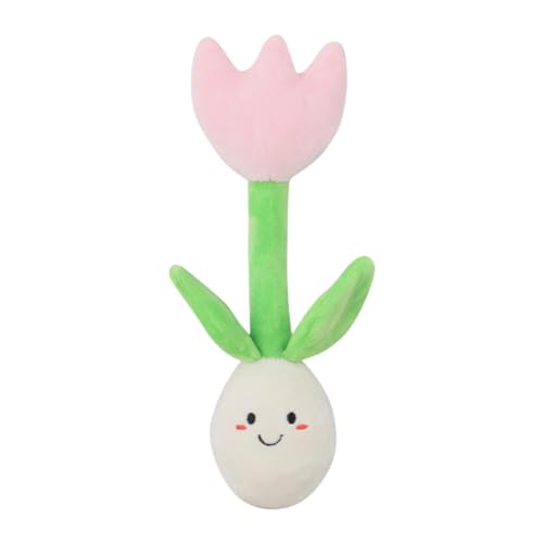 Gralara Quietschspielzeug für Hunde in Tulpenform, tragbares Spielkissen, Schnüffelmatte, Heimtierbedarf, Hundespielzeug, Futterversteck, Blume für das, ROSA Gralara Quietschspielzeug für Hunde in Tulpenform, tragbares Spielkissen, Schnüffelmatte, Heimtierbedarf, Hundespielzeug, Futterversteck, Blume für das, ROSA von Gralara