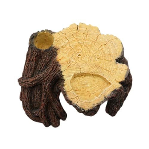 Gralara Reptilien-Versteckhöhle, Aquarium-Dekoration aus Kunstharz, dekorative Schildkröten-Aalplattform, Aquarium-Dekoration für Schlange, 24cmx22cmx10cm Gralara Reptilien-Versteckhöhle, Aquarium-Dekoration aus Kunstharz, dekorative Schildkröten-Aalplattform, Aquarium-Dekoration für Schlange, 24cmx22cmx10cm von Gralara