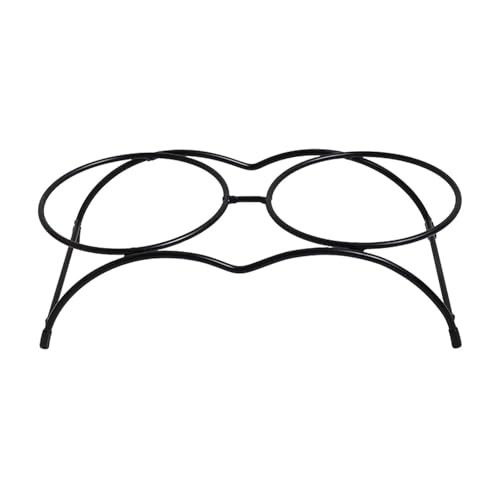 Gralara Ständer für Katzennäpfe Zum Reinigen, Ergonomischer Metallständer für Katzennäpfe für Kätzchen Gralara Ständer für Katzennäpfe Zum Reinigen, Ergonomischer Metallständer für Katzennäpfe für Kätzchen von Gralara