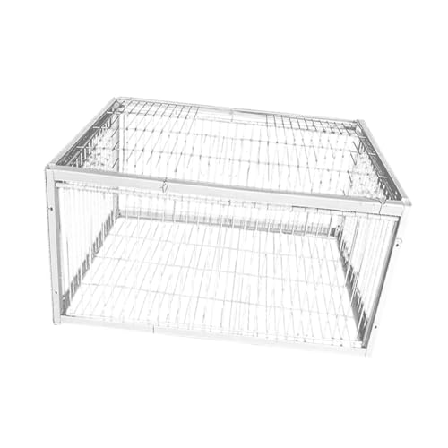 Gralara Tauben-Vogelkäfig, automatische Taubensammlung, einfach zu montieren, Einzeleingang, Hühnerkäfig, Taubenstall für Lagerhäuser, 4 Betreten Gralara Tauben-Vogelkäfig, automatische Taubensammlung, einfach zu montieren, Einzeleingang, Hühnerkäfig, Taubenstall für Lagerhäuser, 4 Betreten von Gralara