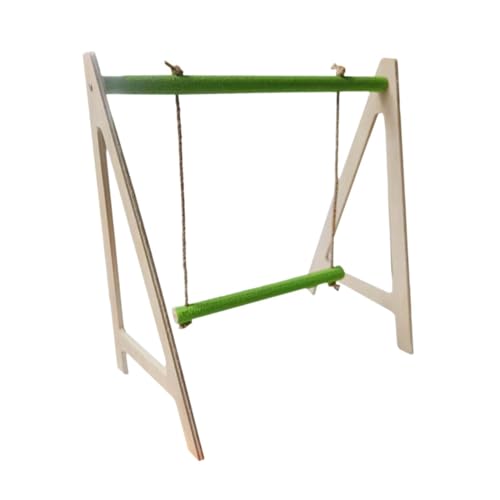 Gralara Vogel Hängematte Sitzstange Sitzstange Ständer Spielzeug Vogel Kauspielzeug Hängender Vogelkäfig Ständer für Kakadu, Grün Gralara Vogel Hängematte Sitzstange Sitzstange Ständer Spielzeug Vogel Kauspielzeug Hängender Vogelkäfig Ständer für Kakadu, Grün von Gralara