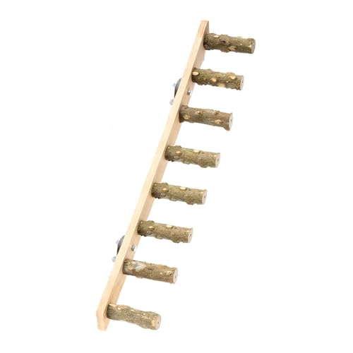 Gralara Vogel Holz Leiter Brücke Vogel Käfig Leiter Pet Trainning Spielen Sitzstangen für Käfig Vogel Sitzstange Ständer für Papageien, 8 Abschnitte Gralara Vogel Holz Leiter Brücke Vogel Käfig Leiter Pet Trainning Spielen Sitzstangen für Käfig Vogel Sitzstange Ständer für Papageien, 8 Abschnitte von Gralara