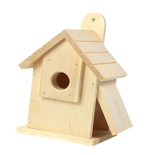 Gralara Vogelhäuschen für Draußen, Unfertiges Vogelhäuschen Zur Vogelbeobachtung Im Freien, Kleine Vögel Gralara Vogelhäuschen für Draußen, Unfertiges Vogelhäuschen Zur Vogelbeobachtung Im Freien, Kleine Vögel von Gralara