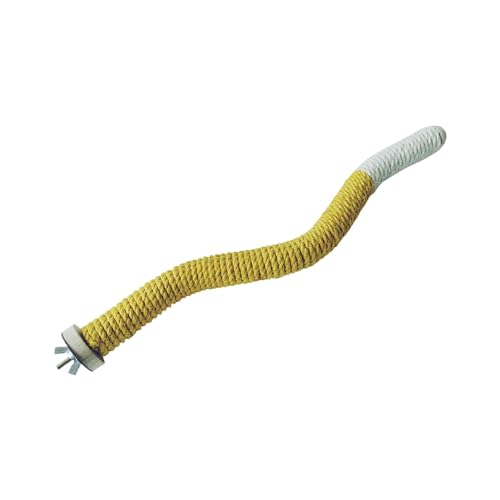 Gralara Vogelstange, Papagei, Vogel, stehend, Kletterspielzeug, Vogelzweige, Klettern, Spielen, Papageienständer, AST für Aras, Finken, Gelb Gralara Vogelstange, Papagei, Vogel, stehend, Kletterspielzeug, Vogelzweige, Klettern, Spielen, Papageienständer, AST für Aras, Finken, Gelb von Gralara