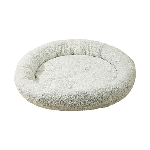Gralara Weiches, s Plüsch Haustierbett, Hunde Und Katzenbett, Schlummerfunktion für Katzen Oder Kleine Hunde, Bequemes, Beruhigendes Haustier Katzennest, Weiß Gralara Weiches, s Plüsch Haustierbett, Hunde Und Katzenbett, Schlummerfunktion für Katzen Oder Kleine Hunde, Bequemes, Beruhigendes Haustier Katzennest, Weiß von Gralara