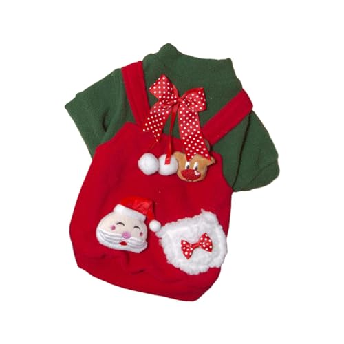 Gralara Weihnachts-Hundekostüm, Haustierbekleidung, Hundekleidung, Pullover für kaltes Wetter, für Kätzchen, Katzen, Hunde, Welpen, XXL von Gralara