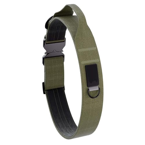 Gralara für Hunde, strapazierfähiges Hundehalsband, praktisches und bequemes Anti-Hundehalsband, Hundekettenhalsband zum Spazierengehen mit, Grün, m Gralara für Hunde, strapazierfähiges Hundehalsband, praktisches und bequemes Anti-Hundehalsband, Hundekettenhalsband zum Spazierengehen mit, Grün, m von Gralara