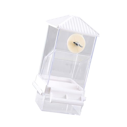 Automatische Papageien Feeder Clear Food Dispenser Container Box Für Kleine Vögel Mit Großer Kapazität Vogelkäfigzubehör Große Kapazitätsvogelfuttermittel von Gramigg