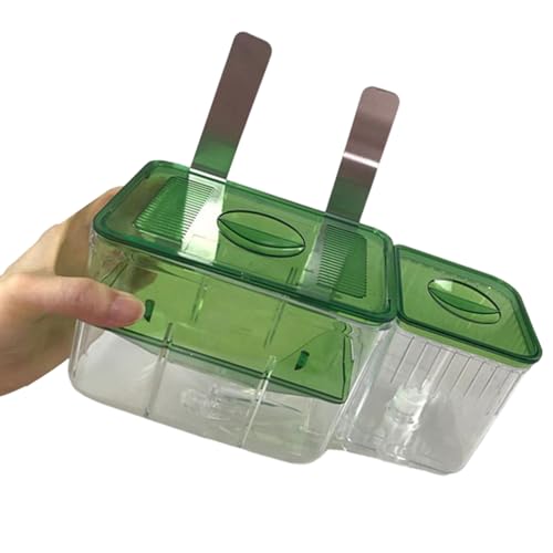 FishTank Brutkasten für Aquarium, kleine Zuchtbox, transparent, mit Haken von Gramigg