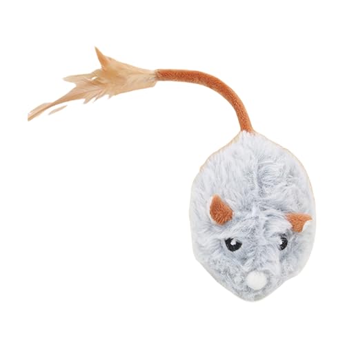 Gramigg Katzen Mausspielzeug Maus Teaser Automatisch Bewegendes Spielzeug Interaktives Spiel Quietschendes Indoor Katzen Spielzeug Geschenk Realistisches Design Gramigg Katzen Mausspielzeug Maus Teaser Automatisch Bewegendes Spielzeug Interaktives Spiel Quietschendes Indoor Katzen Spielzeug Geschenk Realistisches Design von Gramigg