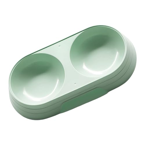 Gramigg Pet Round Bowl Feeder 2in1 Katzen Schüssel Für Katzen Hunde Mahlzeiten Separate Nahrungswasser Fütterung Station Für Eigenheimen Gebrauch von Gramigg