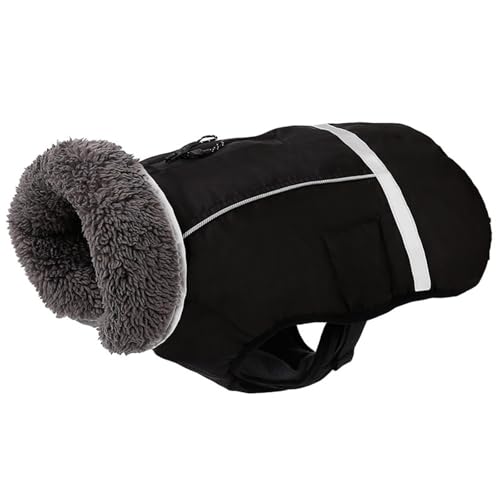 Gramigg Regulierbares Hundesoutfit Isoliertes Hundegut Freien Freien Mode Für Große Haustierwinde Resistente Winterreisen Jacken von Gramigg