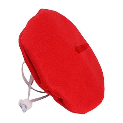 Soft Fabric Pet Baskenmütze Für Katzen Und Kleine Hunde Perfekt Für Fotoshootings Und Party Requisiten Stilvolle Katzen Mit Weichem Stoff von Gramigg
