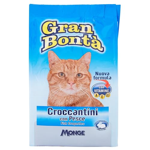 Ideal für Katzen Gusto Fisch Monge Linie Gran Bonta' Packung mit 400 Gramm von Gran Bontà
