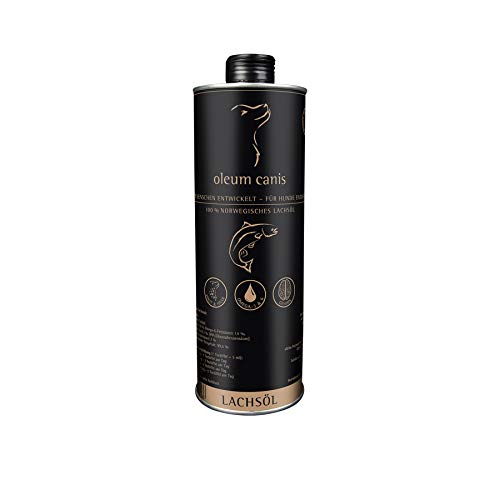 GranataPet Oleum Canis Lachsöl, Nahrungsergänzung für Hunde, schmackhaftes Lachsöl mit Omega-3 & Omega-6-Fettsäuren, 250 ml GranataPet Oleum Canis Lachsöl, Nahrungsergänzung für Hunde, schmackhaftes Lachsöl mit Omega-3 & Omega-6-Fettsäuren, 250 ml von GranataPet