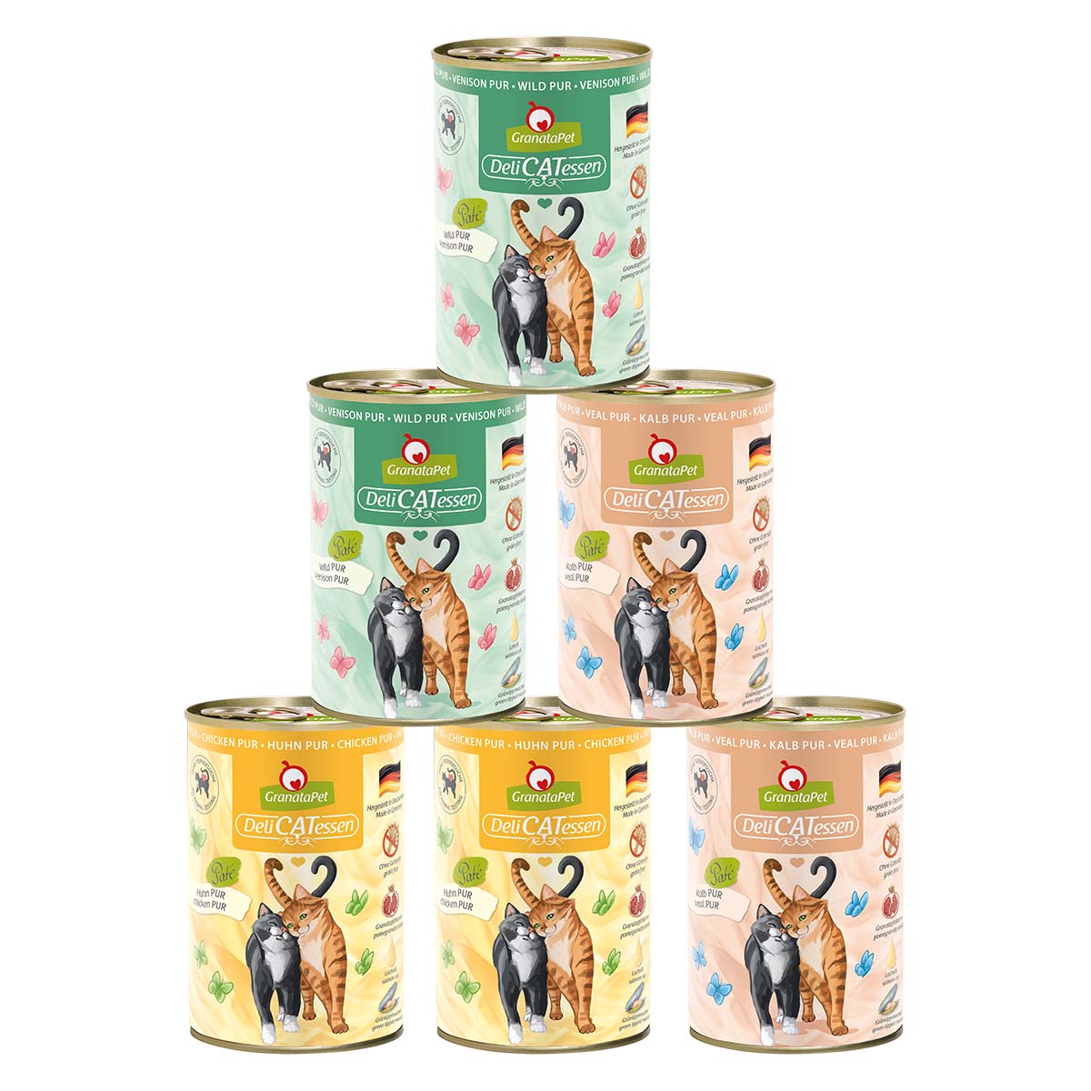 GranataPet DeliCatessen Multipack 2 PUR 6x400g von Granatapet