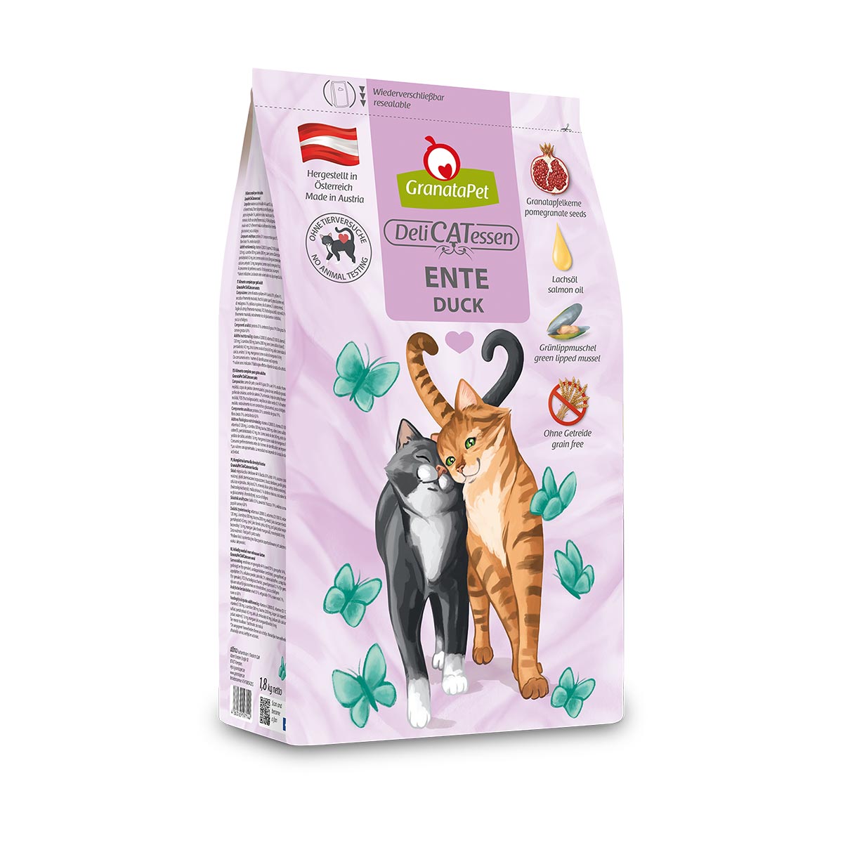 GranataPet DeliCatessen Trockenfutter Ente Adult 1,8kg von Granatapet