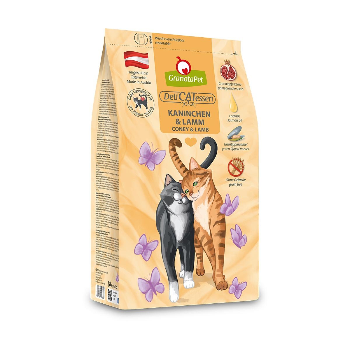 GranataPet DeliCatessen Trockenfutter Kaninchen & Lamm Adult 1,8kg von Granatapet