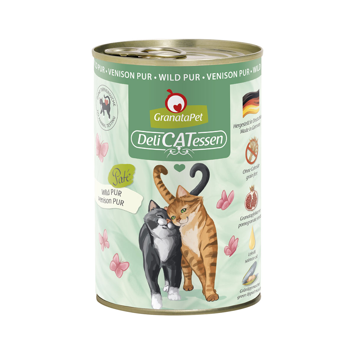 GranataPet Katze - Delicatessen Dose Wild PUR 6x400g GranataPet Katze - Delicatessen Dose Wild PUR 6x400g von Granatapet