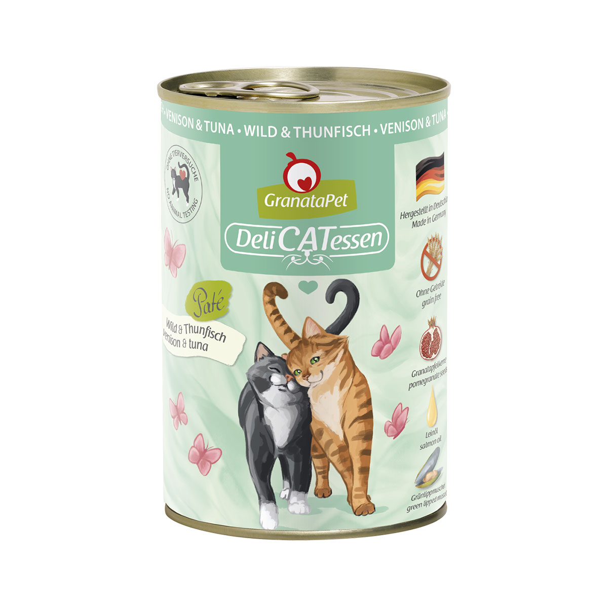 GranataPet Katze - Delicatessen Dose Wild & Thunfisch 6x400g von Granatapet