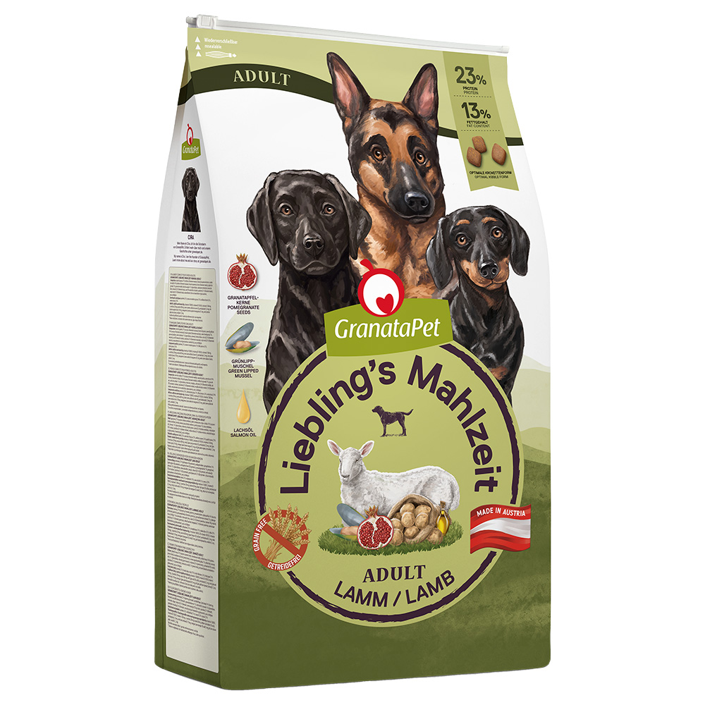 GranataPet Liebling's Mahlzeit Adult Lamm - 10 kg von Granatapet