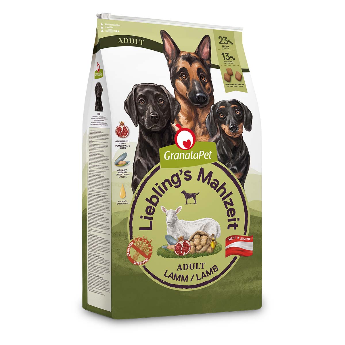 GranataPet Liebling´s Mahlzeit Adult Lamm 10kg von Granatapet