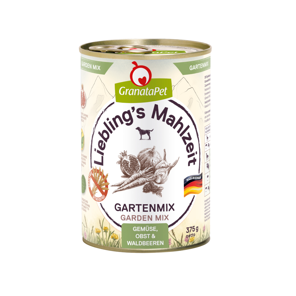 GranataPet Liebling's Mahlzeit Gartenmix - 6 x 375 g von Granatapet