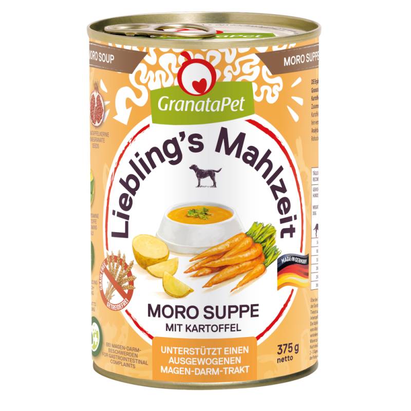 GranataPet Liebling's Mahlzeit Moro-Suppe 6 x 375 g - Sparpaket: 24 x 375 g von Granatapet