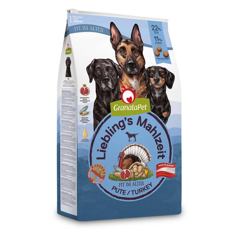 GranataPet Liebling's Mahlzeit Senior Pute 10kg von Granatapet