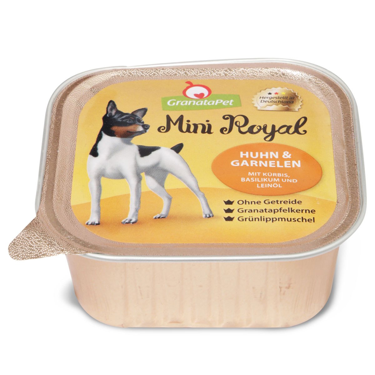 GranataPet Mini Royal Huhn und Garnelen 11x150g von Granatapet