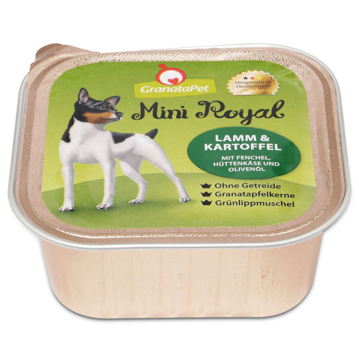 GranataPet Mini Royal Lamm & Kartoffel 11x150g von Granatapet