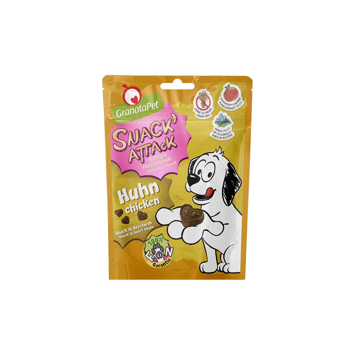 GranataPet Snack`Attack Huhn 100g von Granatapet