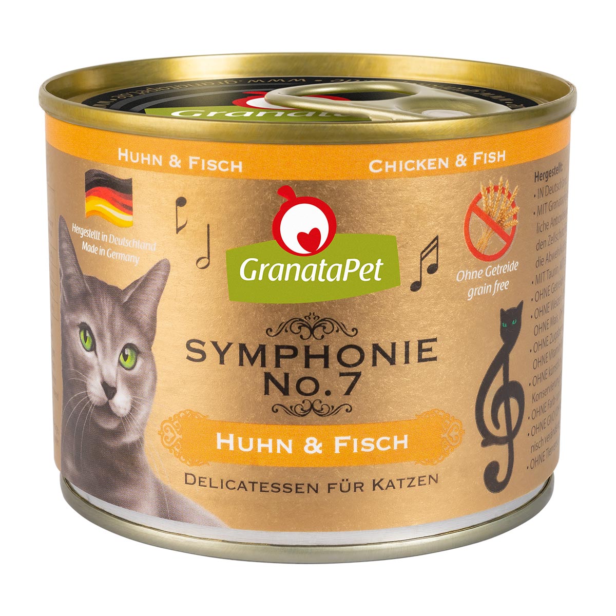 GranataPet Symphonie No. 7 Huhn & Fisch 6x200g GranataPet Symphonie No. 7 Huhn & Fisch 6x200g von Granatapet